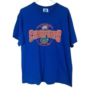 Vintage 2006 Florida Gators Final Four Indianapolis NCAA National Champs Shirt L